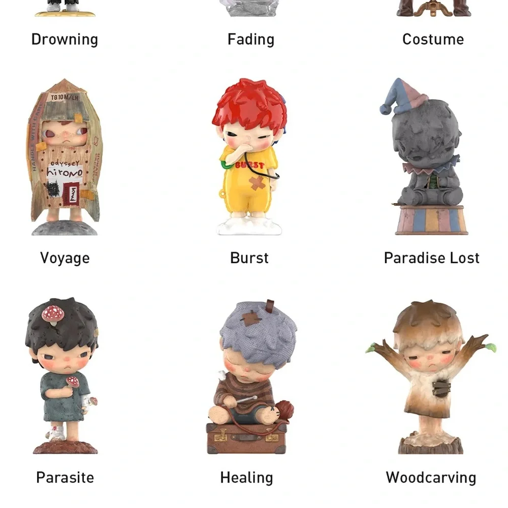 Hirono x Reshape Series Figurine Healing Wounds on a Suitcase - Sealed Box